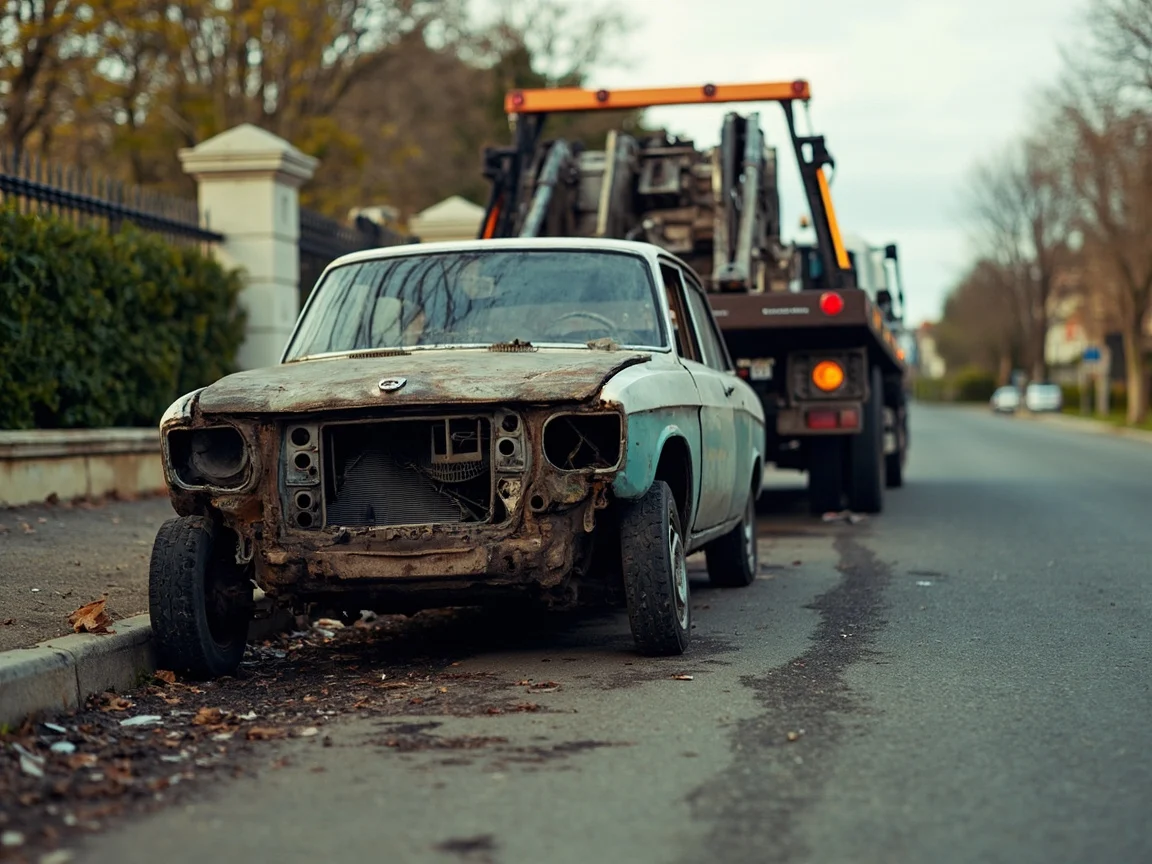 Epave voiture &middot; image &agrave; la une