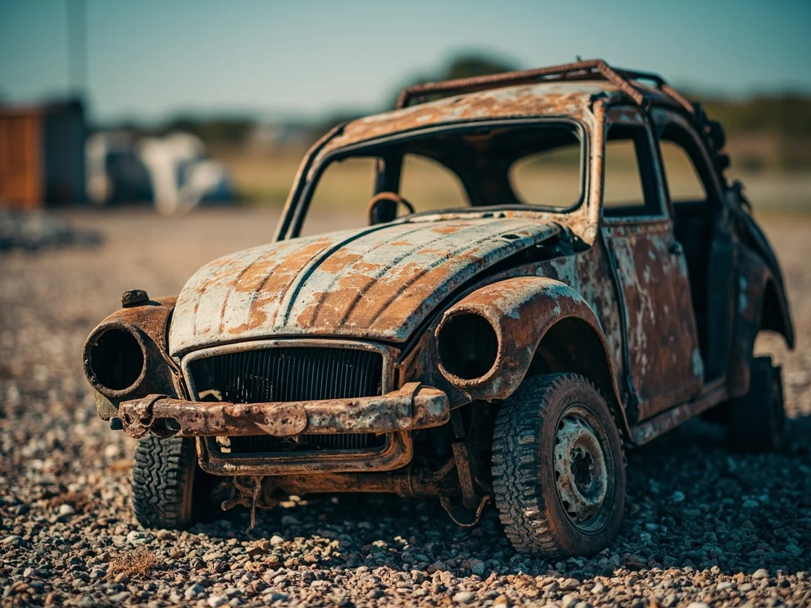 Epave voiture &middot; image &agrave; la une