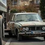 Epave voiture &mdash; Epave voiture Saint-R&eacute;my-L'honor&eacute; (78690) &middot; image &agrave; la une