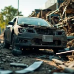 Mettre sa voiture &agrave; la casse &mdash; Mettre sa voiture &agrave; la casse 78 - Saint-Nom-La-Bret&egrave;che &middot; image &agrave; la une