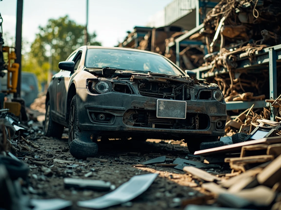 Mettre sa voiture &agrave; la casse &middot; image &agrave; la une