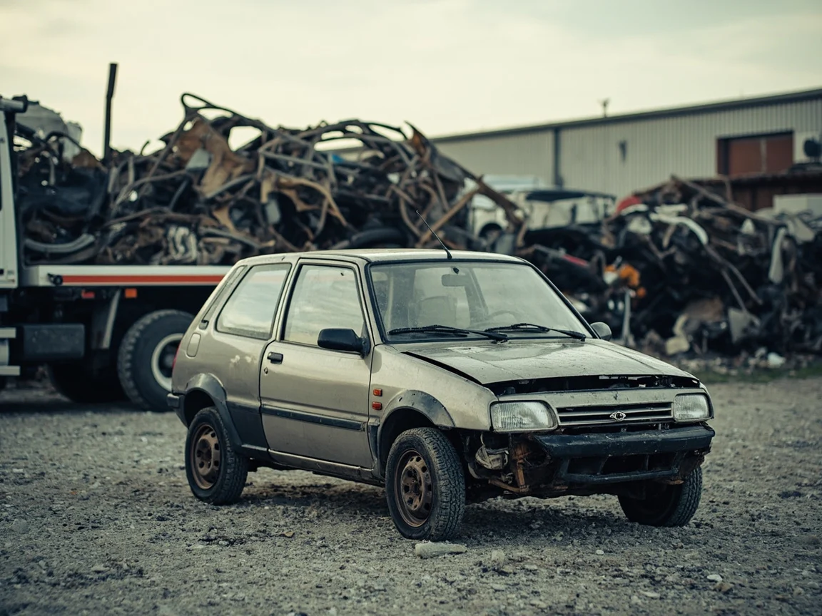 Mettre sa voiture &agrave; la casse &middot; image &agrave; la une