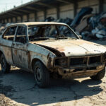 , , , ,  - Destruction voiture - Val-de-Marne - 94230 - Cachan