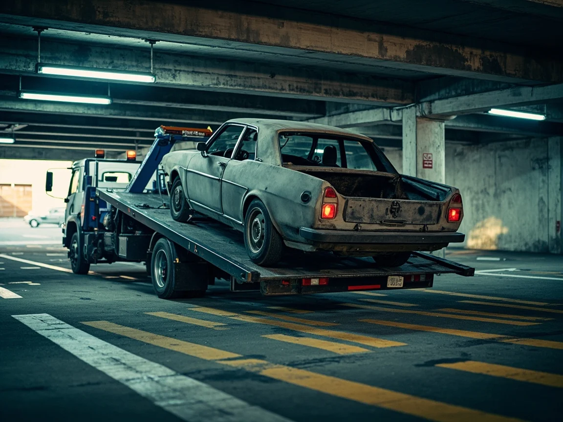 Enl&egrave;vement &eacute;pave sous-sol / parking &middot; image &agrave; la une