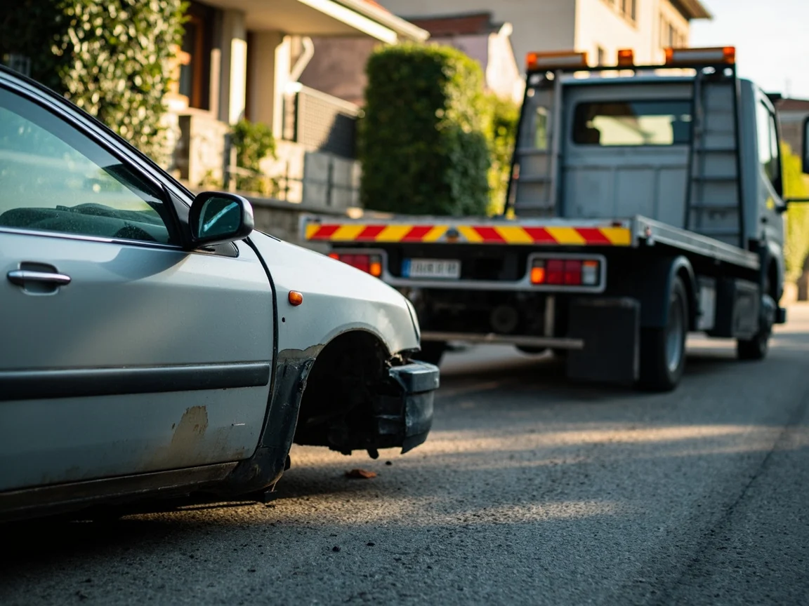 Epave voiture &middot; image &agrave; la une