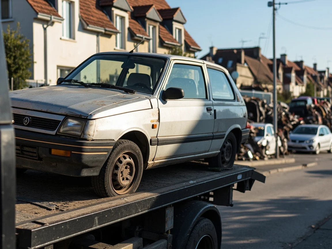 Mettre sa voiture &agrave; la casse &middot; image &agrave; la une