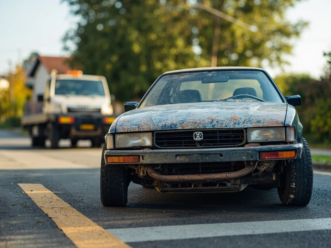 Mettre sa voiture &agrave; la casse &middot; image &agrave; la une