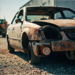 , , , ,  - Destruction voiture 95670 - Marly-La-Ville - Val-d'Oise