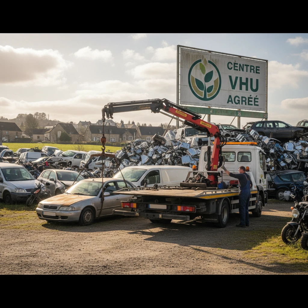 Epaviste gratuit, Enl&egrave;vement de v&eacute;hicule hors d'usage, Epaviste Bazainville 78550, Destruction de voiture gratuite Yvelines, Centre VHU agr&eacute;&eacute;