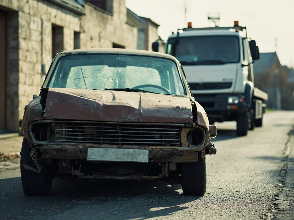 Epave voiture &middot; image &agrave; la une