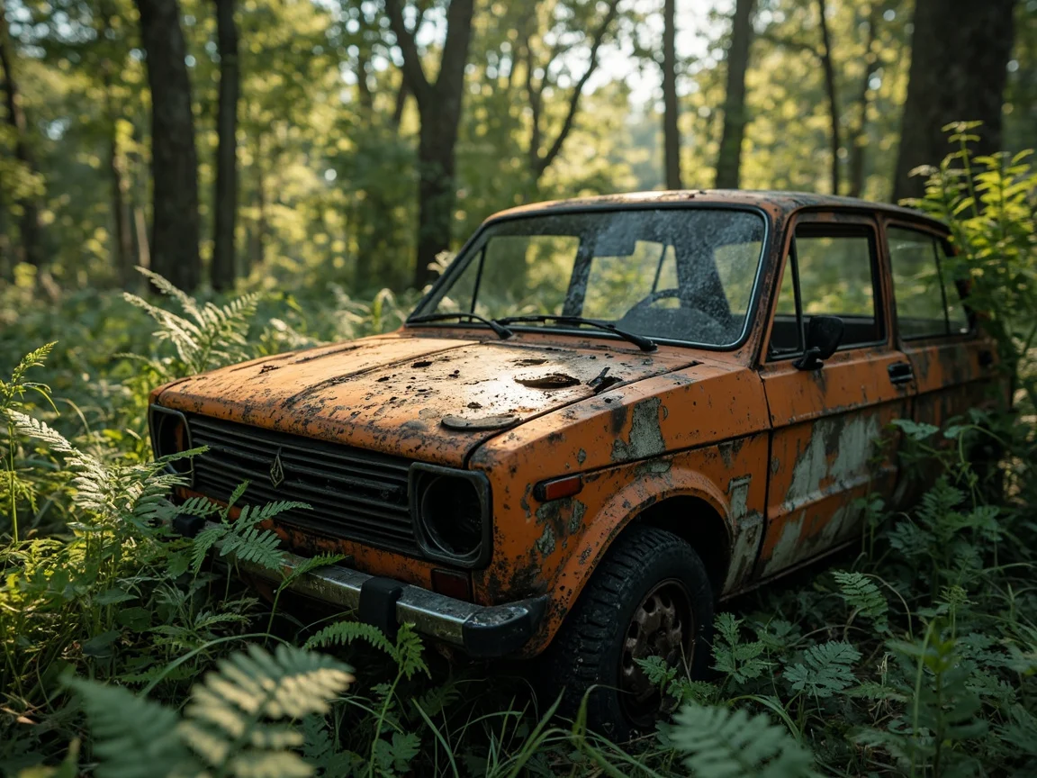Epave voiture &middot; image &agrave; la une