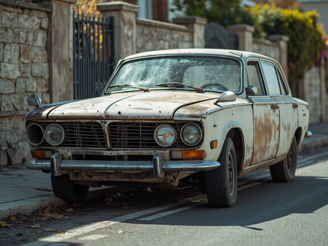 Epave voiture &middot; image &agrave; la une