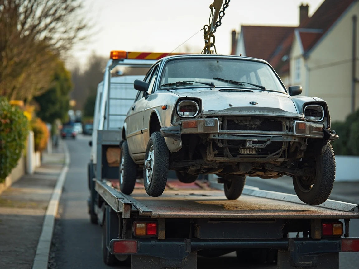 Mettre sa voiture &agrave; la casse &middot; image &agrave; la une
