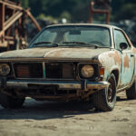 , , , ,  - Destruction voiture - Chavenay / 78450 / 78