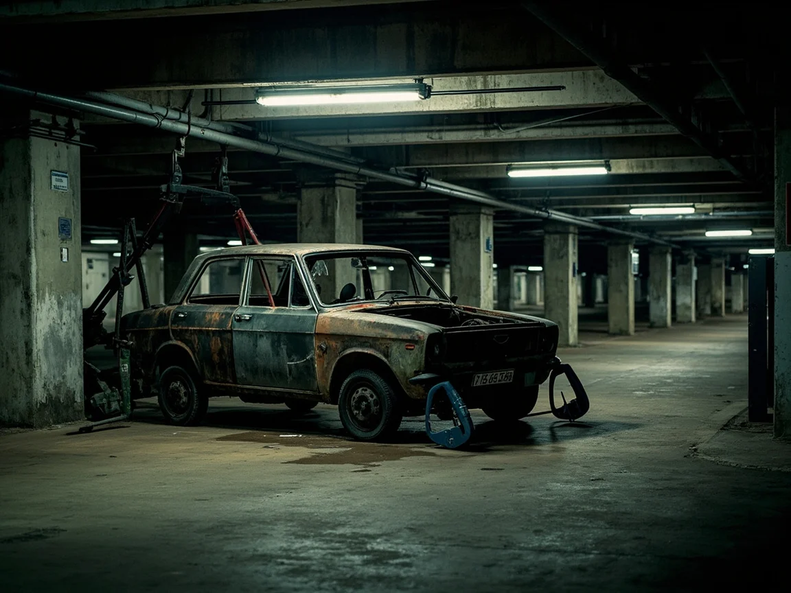 Enl&egrave;vement &eacute;pave sous-sol / parking &middot; image &agrave; la une