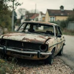 Epave voiture &mdash; Epave voiture : Pomponne (77400), Seine-et-Marne &middot; image &agrave; la une