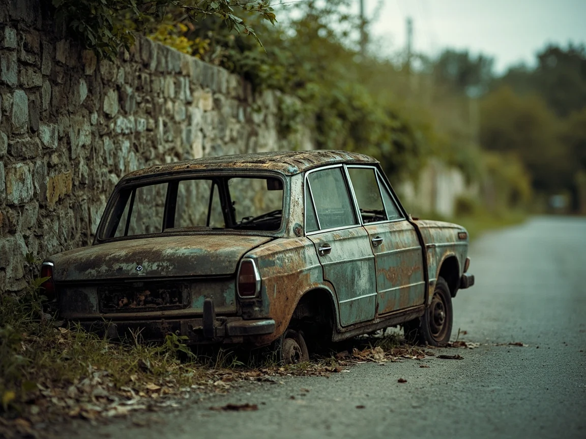 Epave voiture &middot; image &agrave; la une
