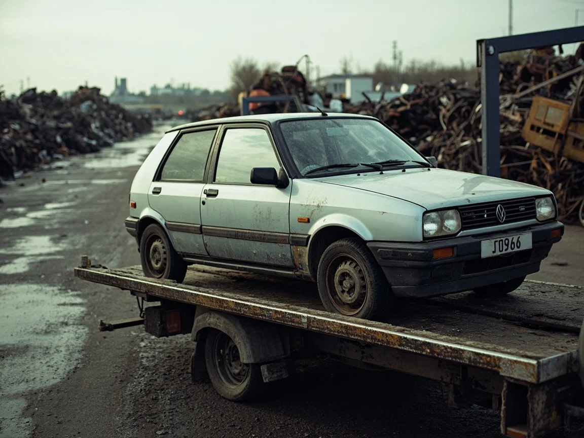 Mettre sa voiture &agrave; la casse &middot; image &agrave; la une