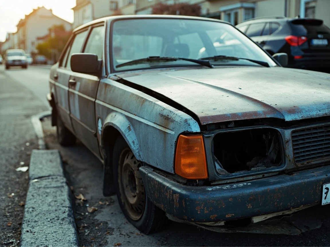 Epave voiture &middot; image &agrave; la une