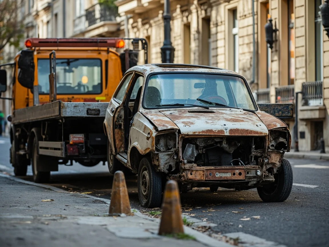 Epave voiture &middot; image &agrave; la une