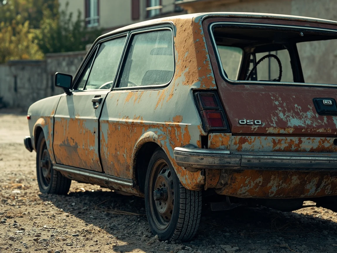Epave voiture &middot; image &agrave; la une