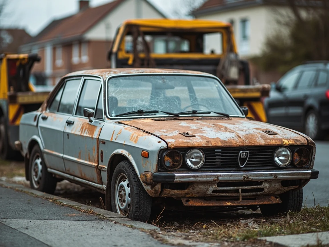 Epave voiture &middot; image &agrave; la une
