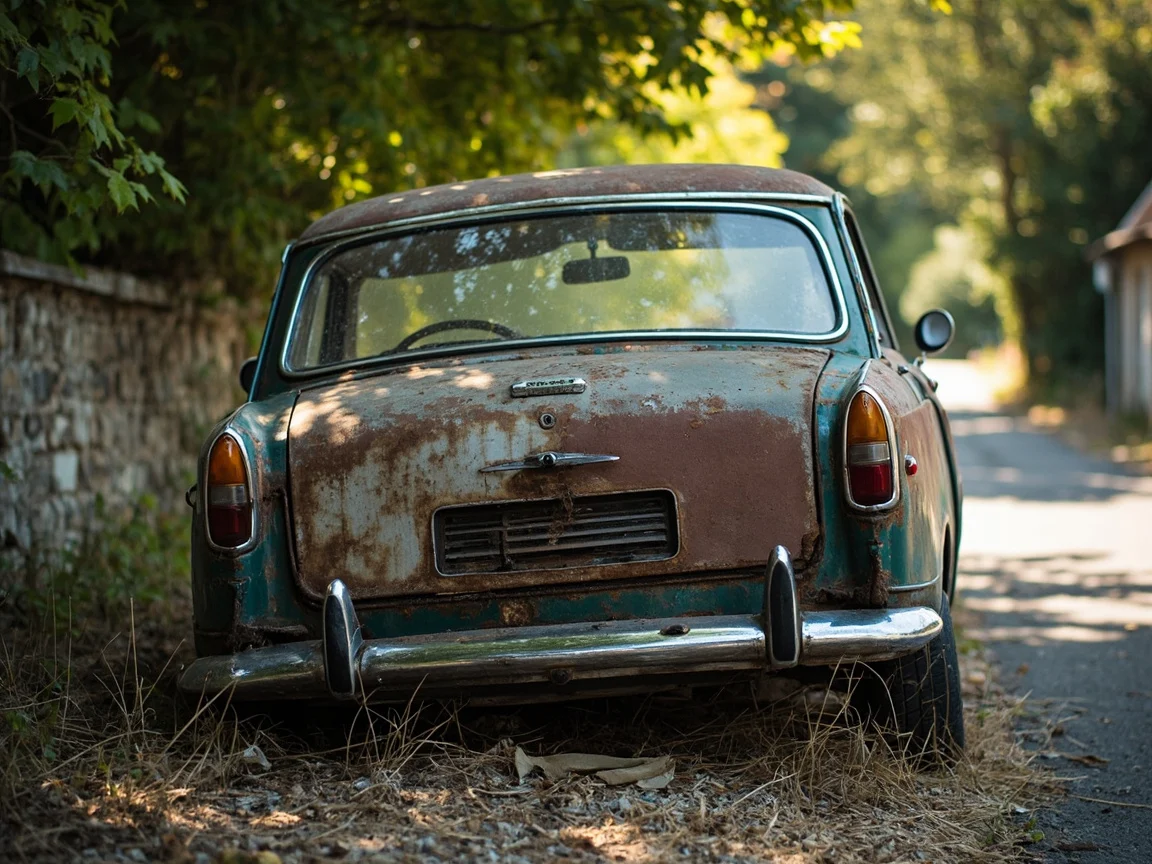 Epave voiture &middot; image &agrave; la une
