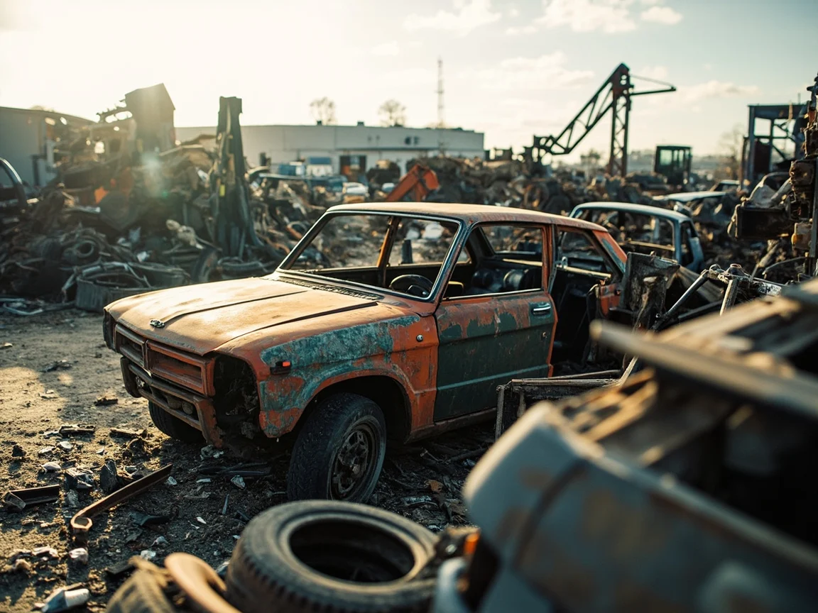 Mettre sa voiture &agrave; la casse &middot; image &agrave; la une