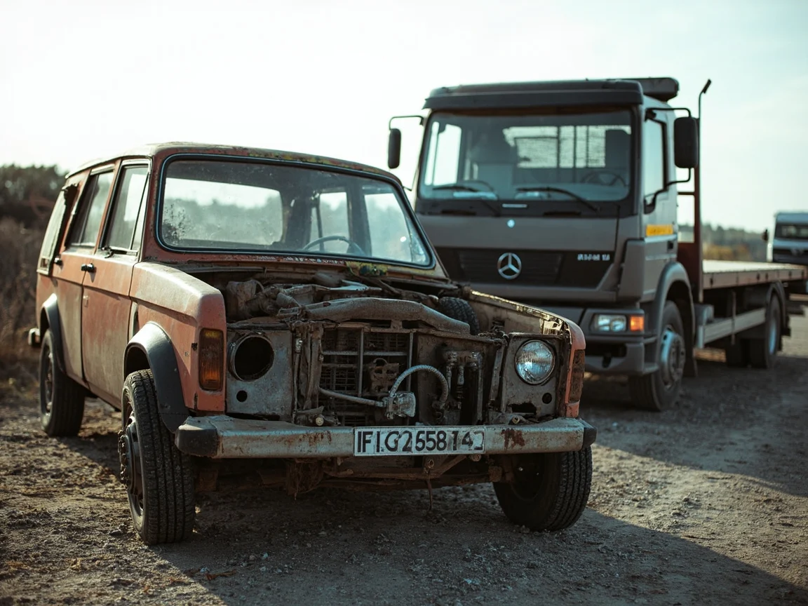 Mettre sa voiture &agrave; la casse &middot; image &agrave; la une
