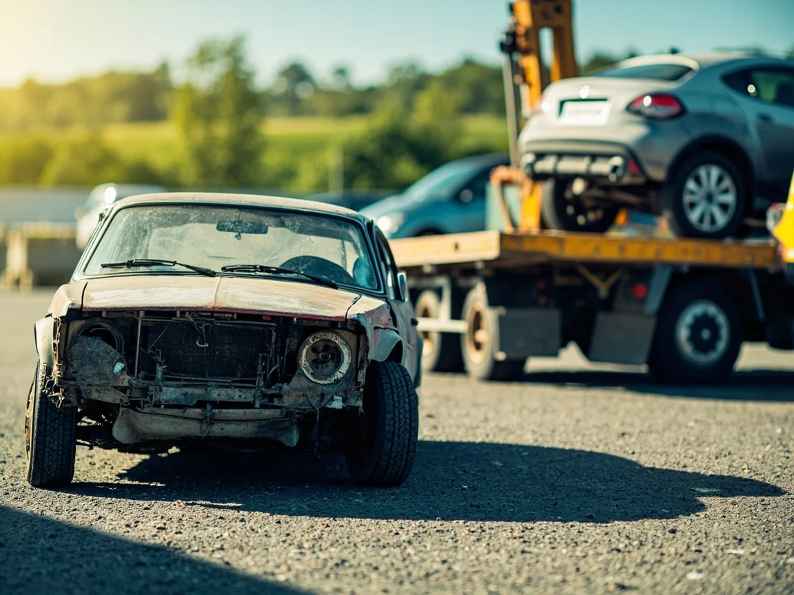 Mettre sa voiture &agrave; la casse &middot; image &agrave; la une