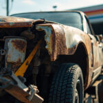 , , , ,  - Destruction voiture - 77160 - Chenoise-Cucharmoy