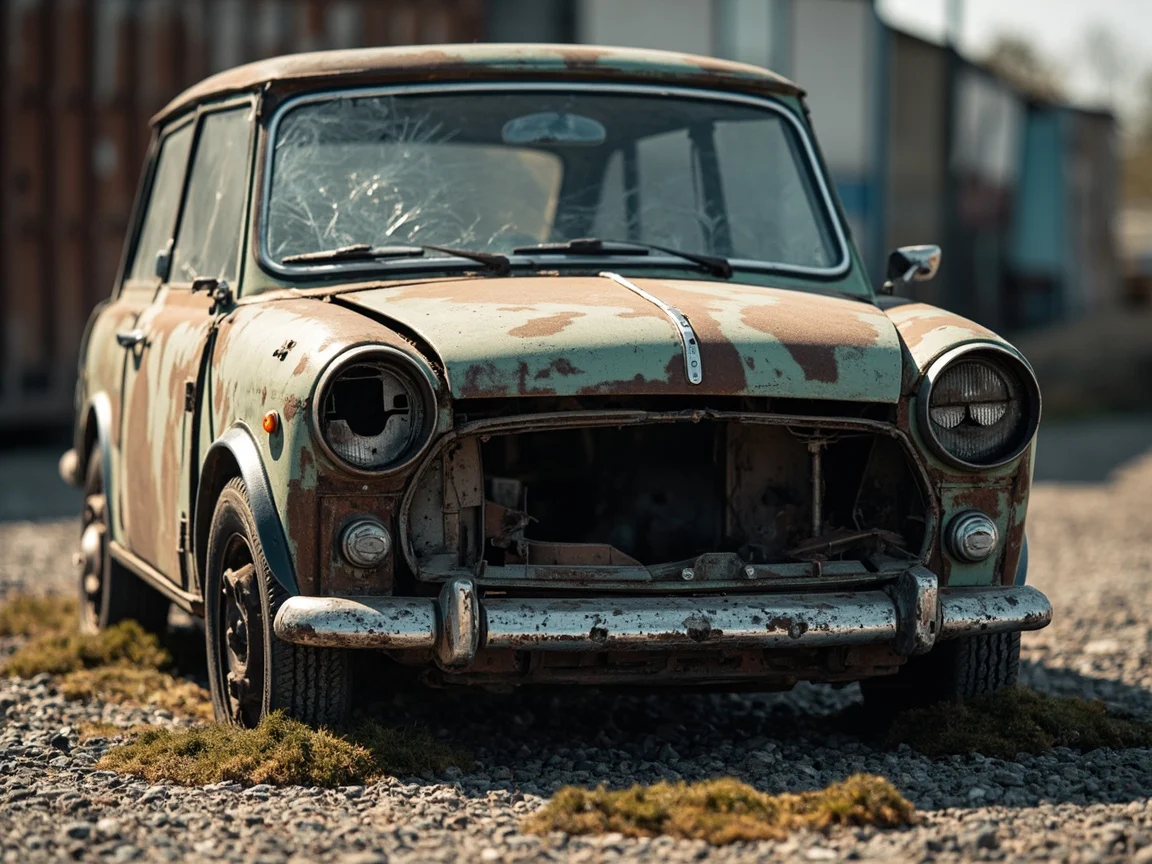 Epave voiture &middot; image &agrave; la une