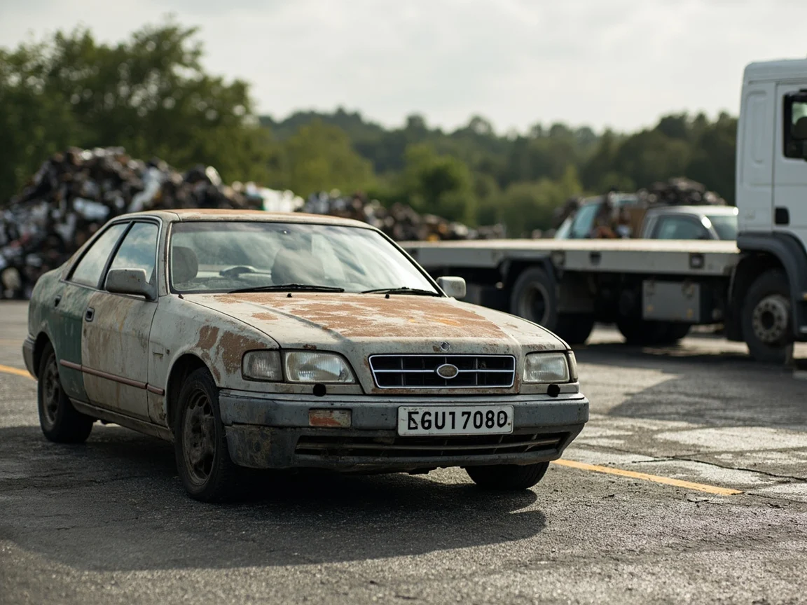Mettre sa voiture &agrave; la casse &middot; image &agrave; la une