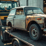 , , , ,  - Destruction voiture - 77350 - Boissise-La-Bertrand - Seine-et-Marne