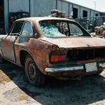 , , , ,  - Destruction voiture : Porcheville, 78440
