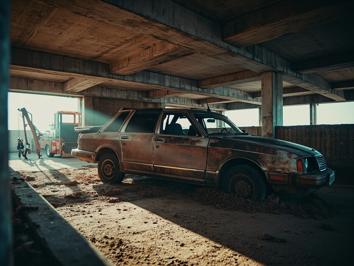 Enl&egrave;vement &eacute;pave sous-sol / parking &middot; image &agrave; la une