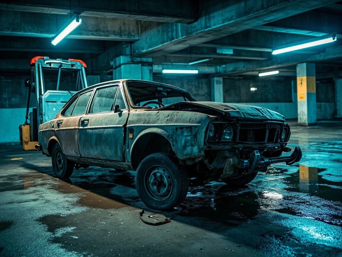 Enl&egrave;vement &eacute;pave sous-sol / parking &middot; image &agrave; la une