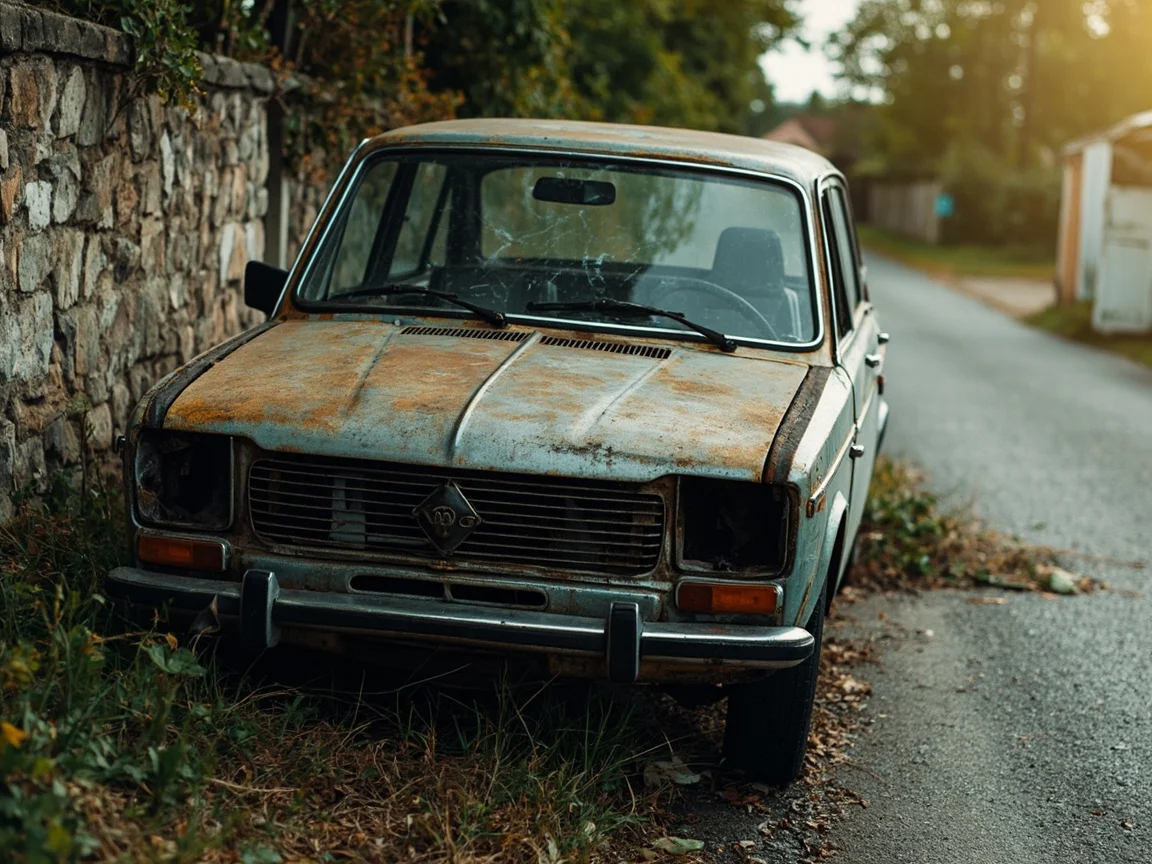 Epave voiture &middot; image &agrave; la une