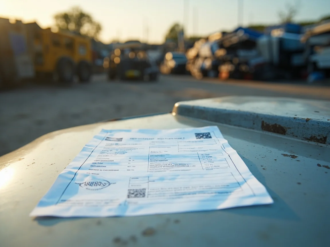 Certificat de destruction v&eacute;hicule &middot; image &agrave; la une