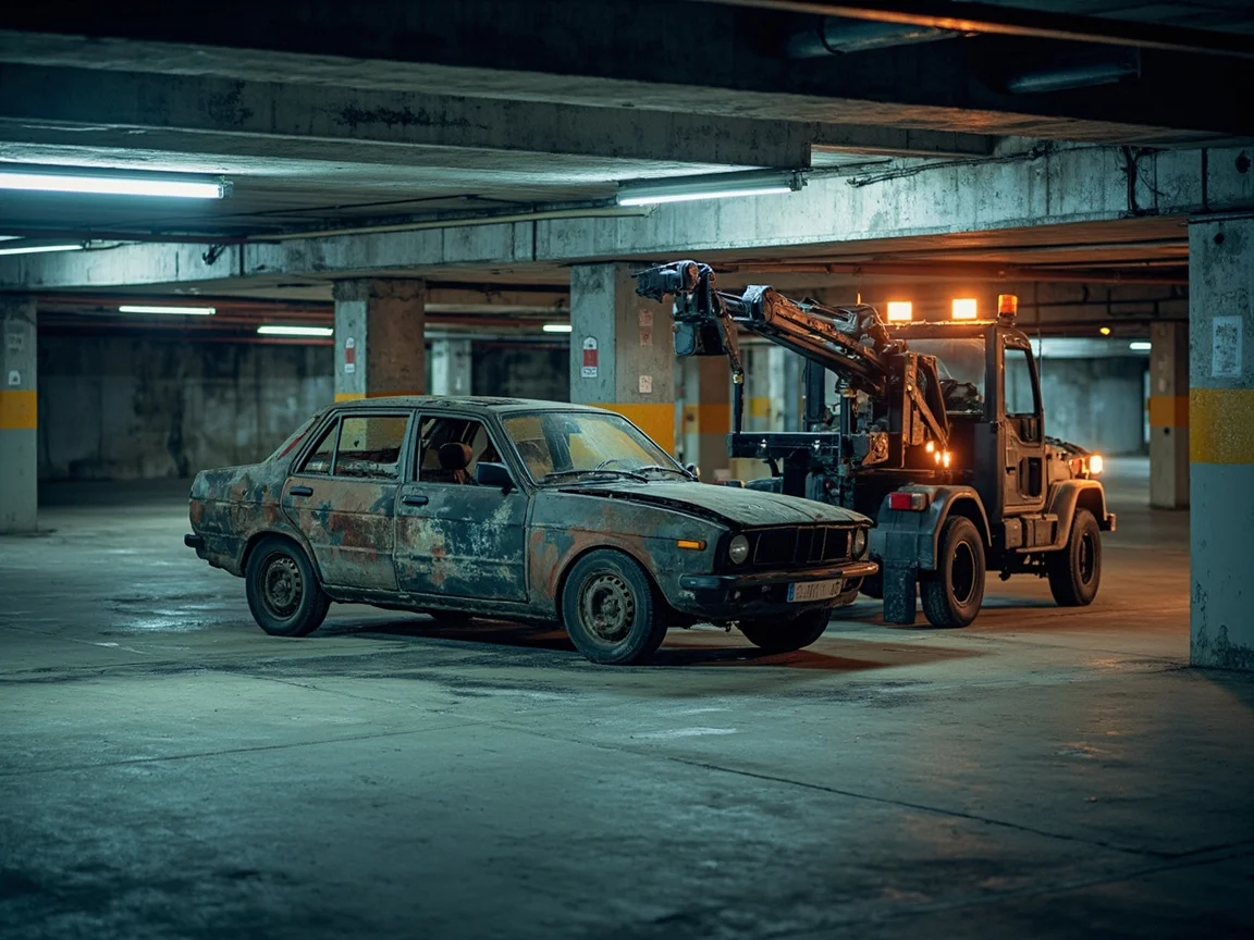 Enl&egrave;vement &eacute;pave sous-sol / parking &middot; image &agrave; la une