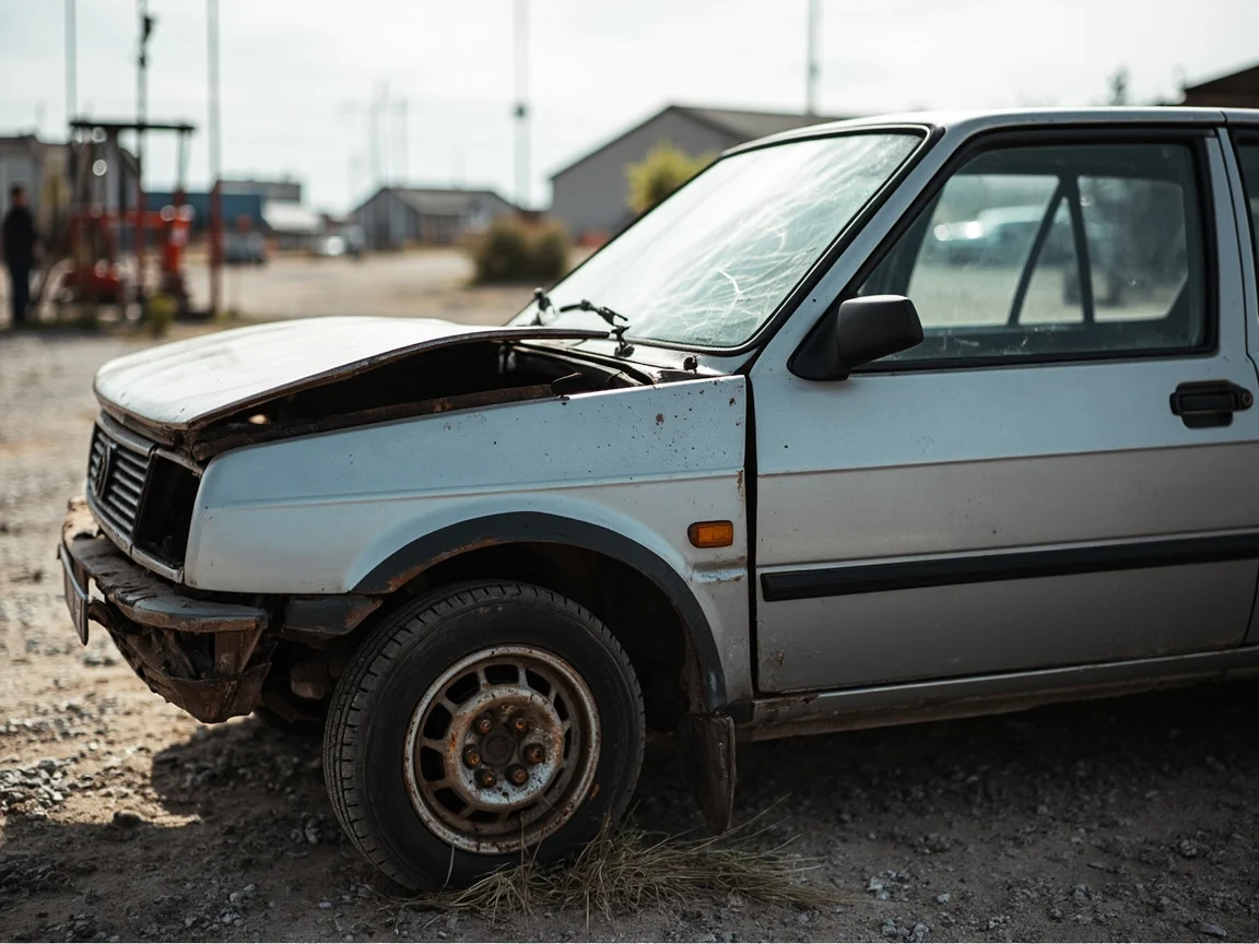 Epave voiture &middot; image &agrave; la une