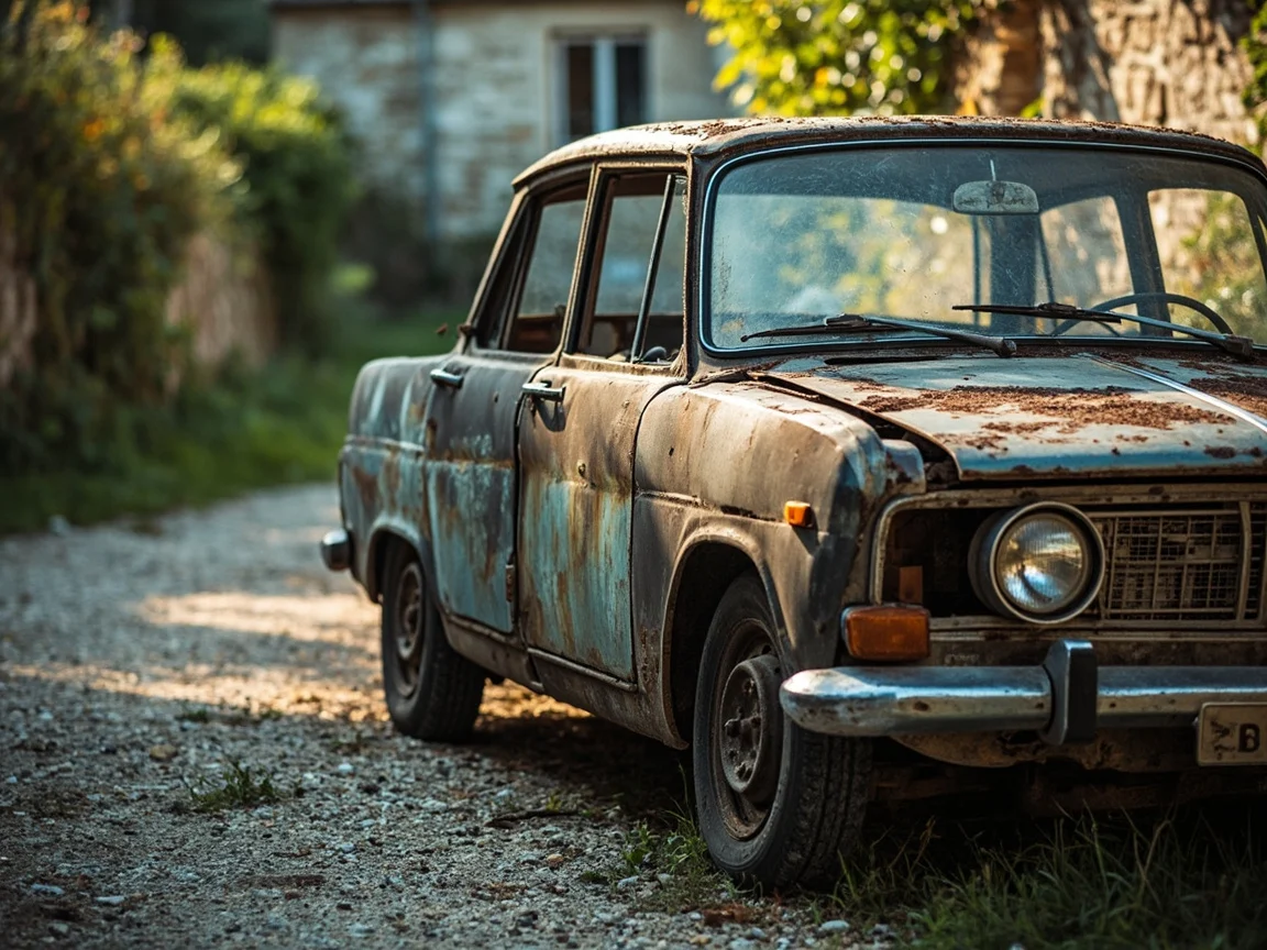 Epave voiture &middot; image &agrave; la une