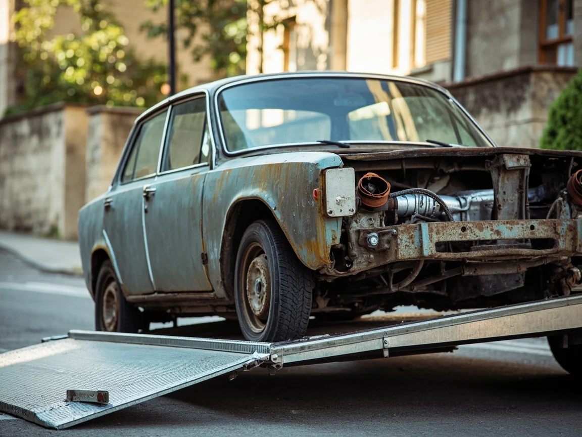 Mettre sa voiture &agrave; la casse &middot; image &agrave; la une