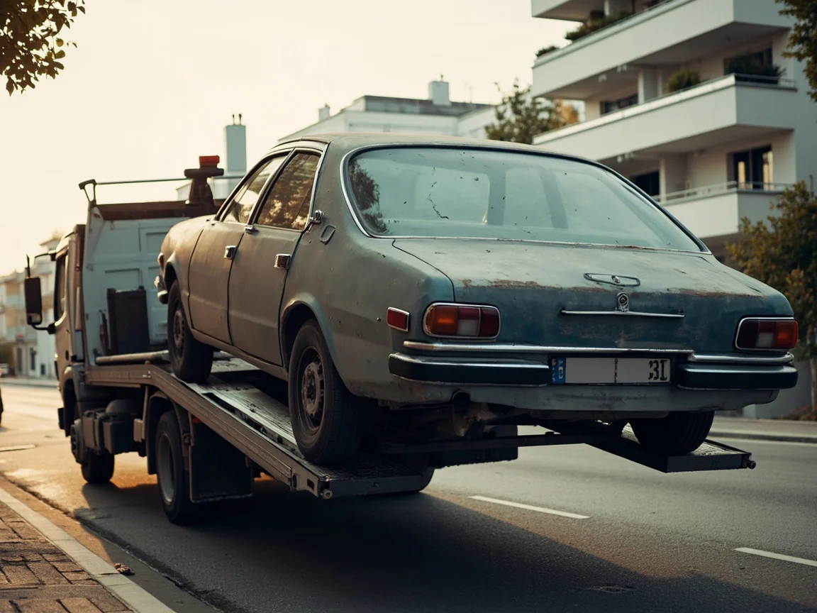 Mettre sa voiture &agrave; la casse &middot; image &agrave; la une