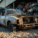 , , , ,  - Destruction voiture - Cond&eacute;-Sur-Vesgre (78113, Yvelines)
