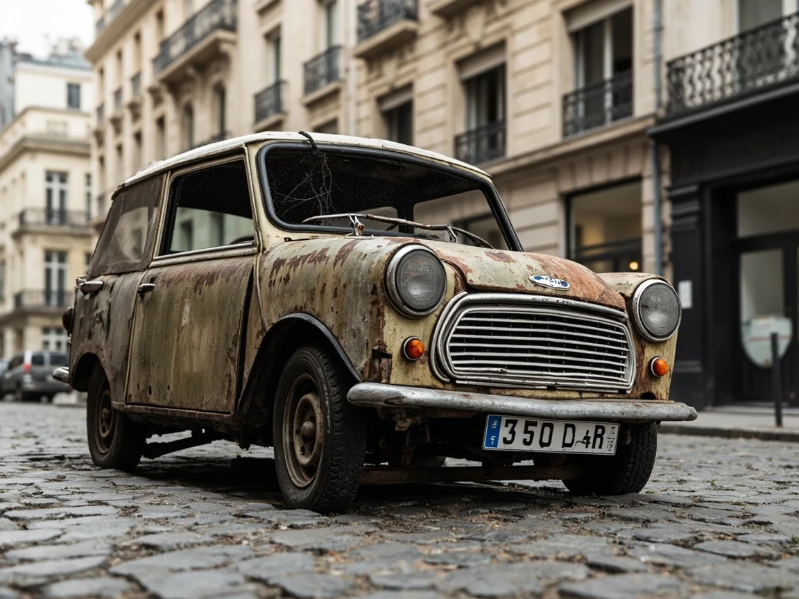 Epave voiture &middot; image &agrave; la une