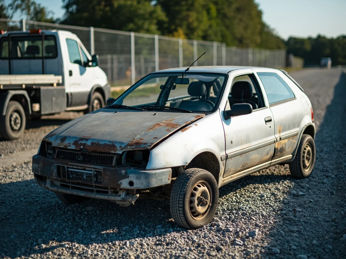Epave voiture &middot; image &agrave; la une