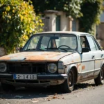 Epave voiture &mdash; Epave voiture, Neauphle-Le-Ch&acirc;teau (78640) &middot; image &agrave; la une