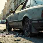 , , , ,  - Destruction voiture - Paris 13 - 75/75013