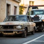 Epave voiture &mdash; Epave voiture : Boissise-Le-Roi (77310), Seine-et-Marne &middot; image &agrave; la une